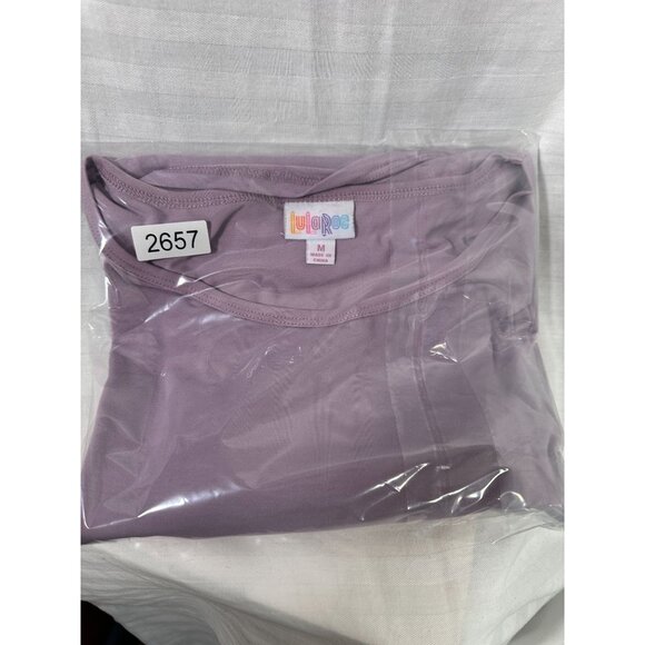 LuLaRoe IRMA Pale Lavender Purple Solid Rare Hi-Low Tunic Top Shirt SMALL S - Picture 5 of 5